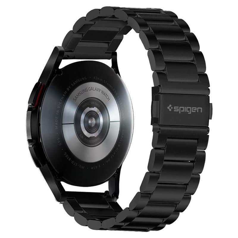 Spigen Modern Fit Band - Bracelet for Samsung Galaxy Watch 4 / 5 / 5 Pro / 6 (Black) 6