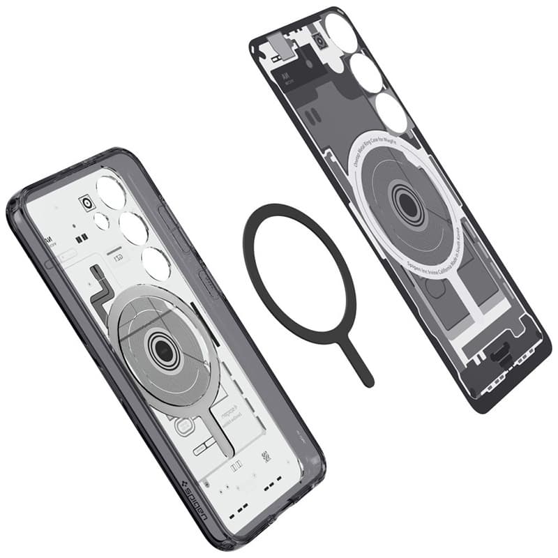Spigen Ultra Hybrid OneTap Ring MagSafe - Case for Samsung Galaxy S24 (Zero One) 3