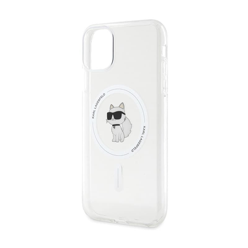 Karl Lagerfeld IML Choupette MagSafe - Case for iPhone 11 (Transparent) 6