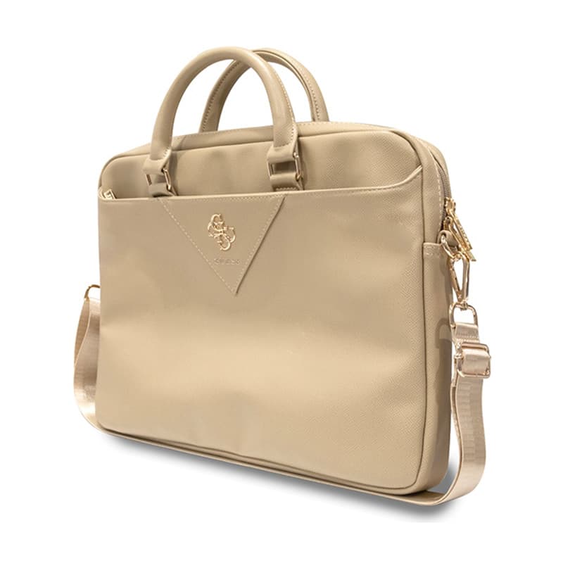 Guess Triangle 4G Computer Bag - Laptop bag 15" / 16" (gold) 2