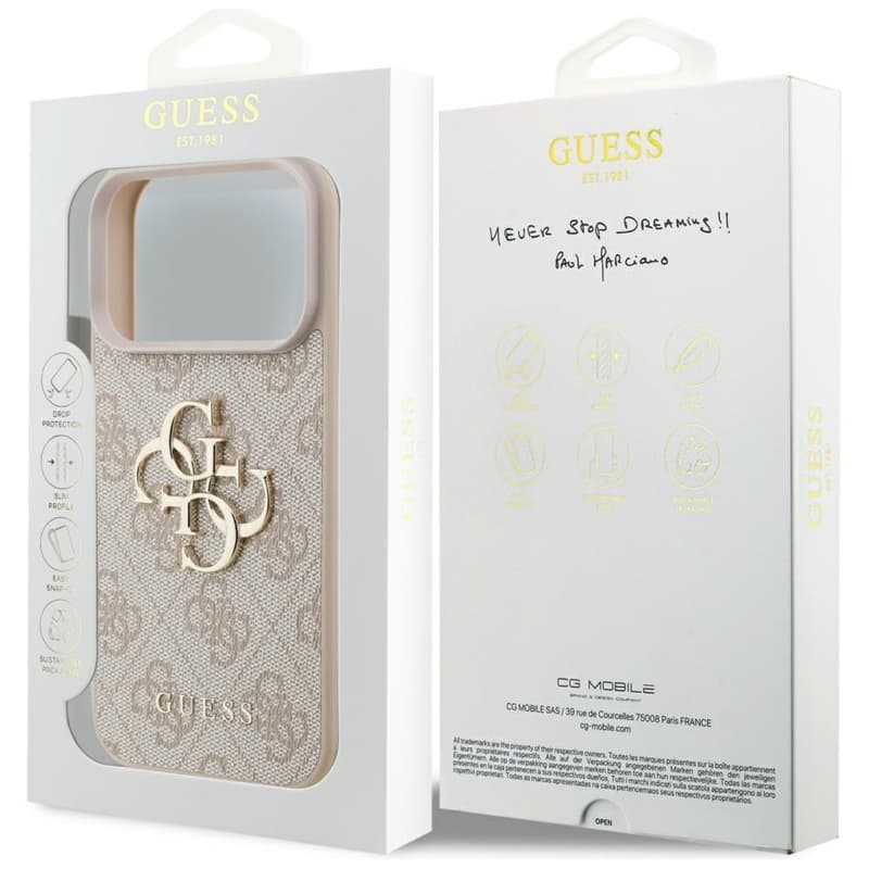 Guess 4G Big Logo - Case iPhone 17 Pro (pink) 8