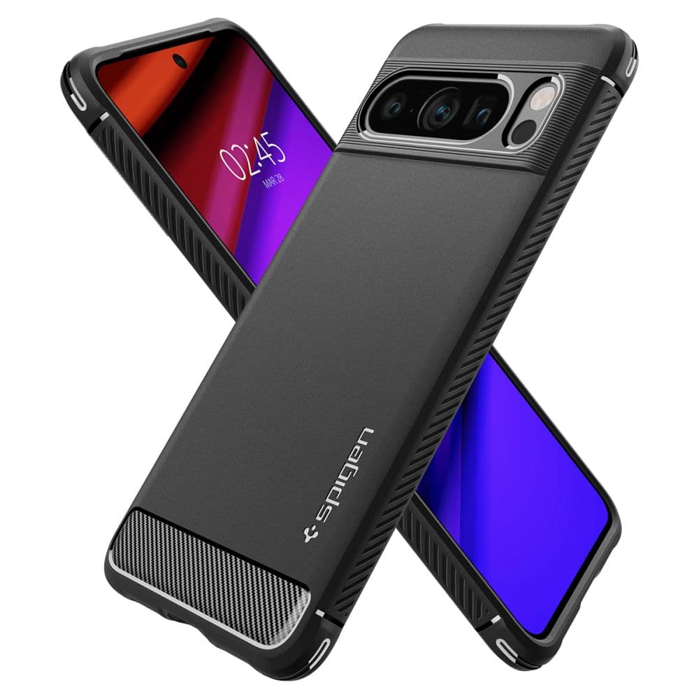 Spigen Rugged Armor - Case for Google Pixel 8 Pro (Black) 7