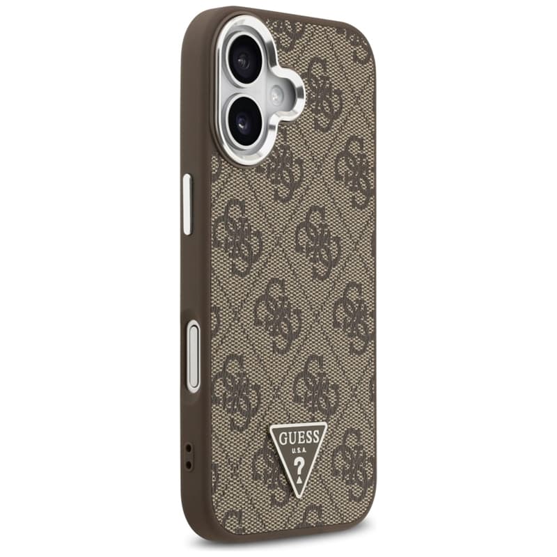 Guess 4G Triangle Logo MagSafe - Case iPhone 17 (brown) 4