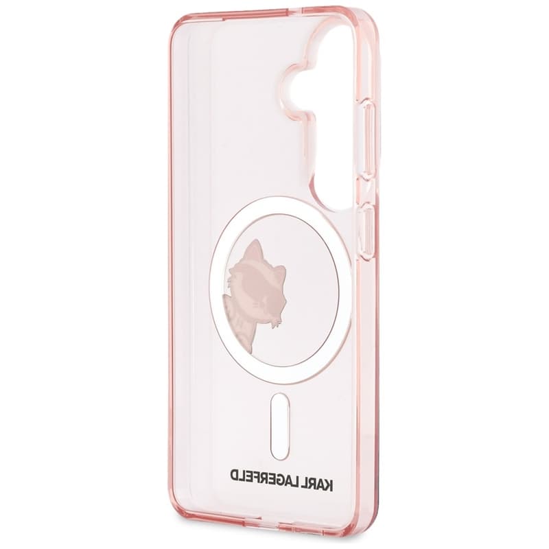 Karl Lagerfeld IML Peekaboo Choupette MagSafe - Samsung Galaxy S26 Case (Pink) 7