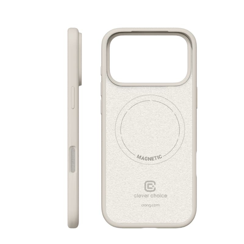 Crong Color Cover Magnetic - Case MagSafe iPhone 17 Pro (stone beige) 2