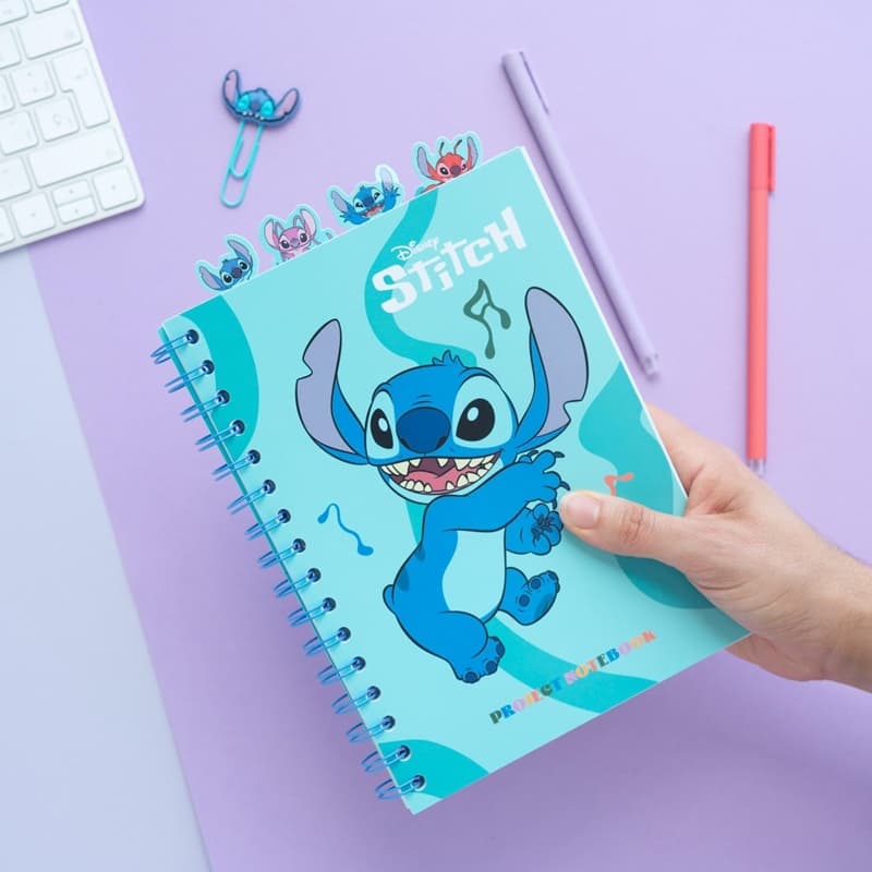 Disney Stitch - A5 Notebook / Notebook from the Waves collection 4