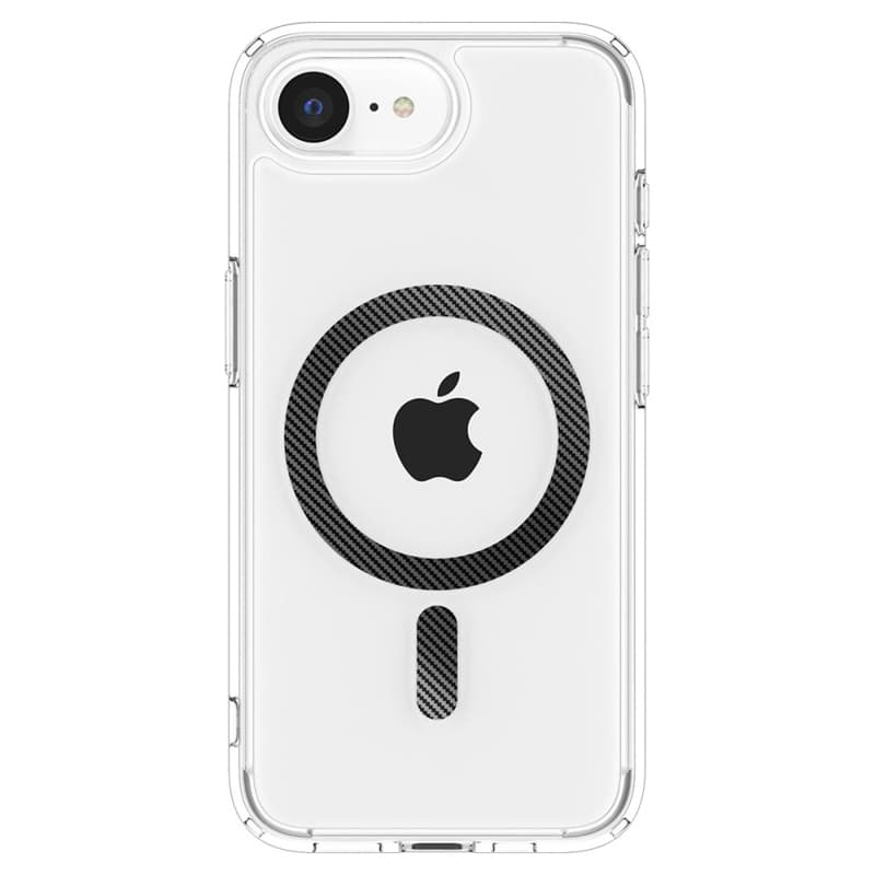 Spigen Ultra Hybrid Mag MagSafe - Case for iPhone 17e / 16e (Carbon Fiber) 2