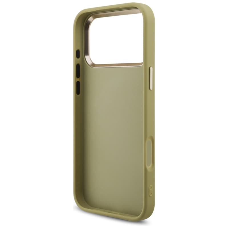 Guess Fixed Glitter Big 4G Metal Frame - Case iPhone 17 Pro Max (gold) 7