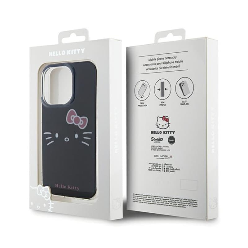 Hello Kitty IML Kitty Face - Case for iPhone 15 Pro Max (black) 8