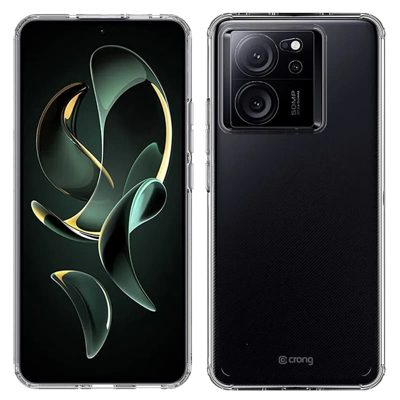 Crong Crystal Shield Cover - Xiaomi 13T / 13T Pro Case (Transparent) 2
