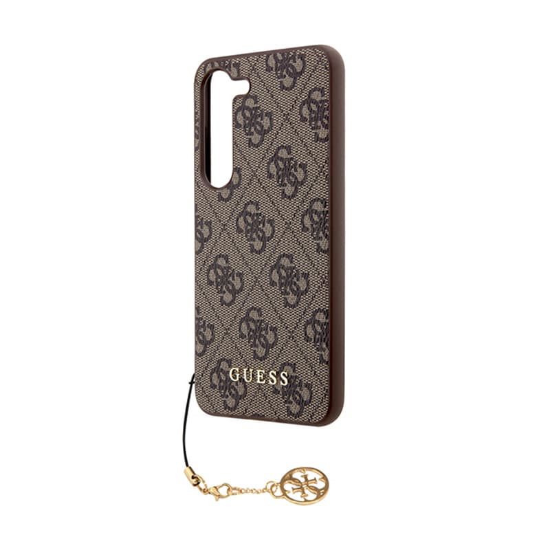 Guess 4G Charms Collection - Case Samsung Galaxy A55 5G (brown) 6
