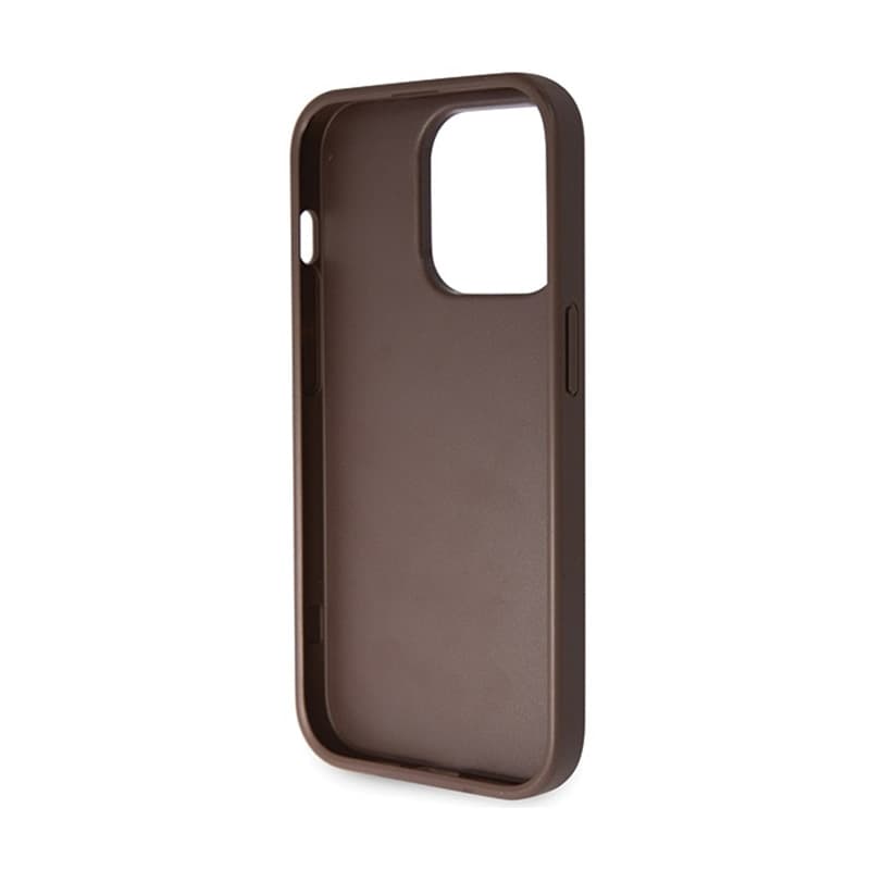 Guess Crossbody 4G Metal Logo - iPhone 14 Pro Case (brown) 8