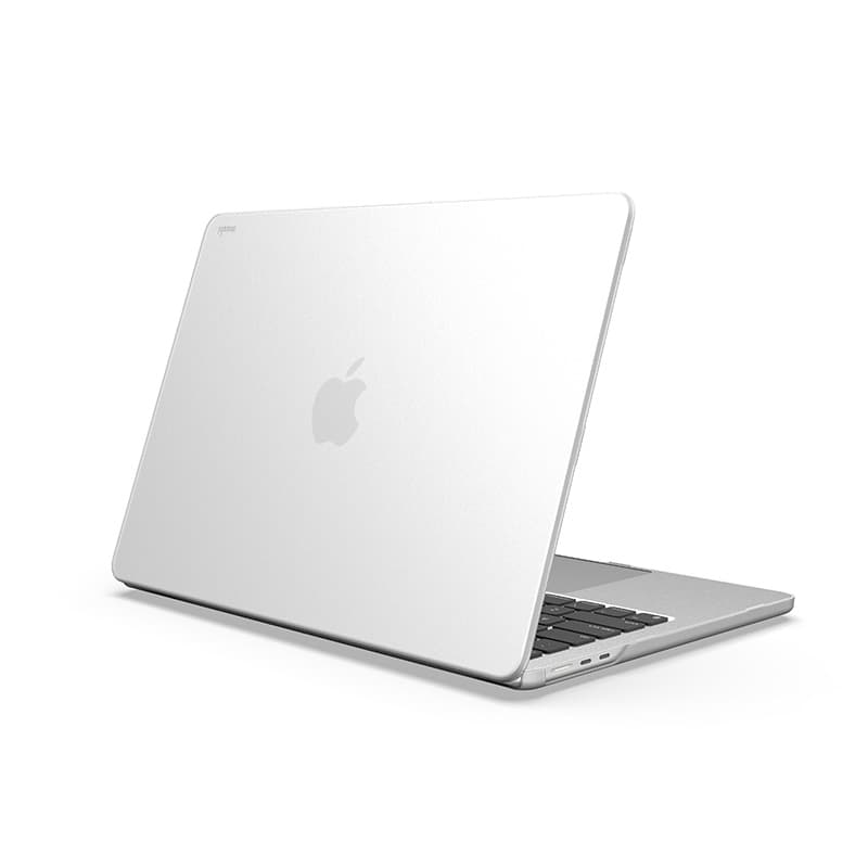 Moshi iGlaze - Hardshell Case for MacBook Air 13.6" M4 (2025) / M3 (2024) / M2 (2022) (Stealth Clear)