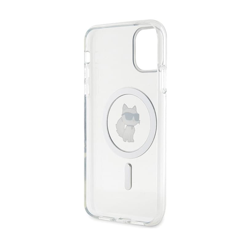 Karl Lagerfeld IML Choupette MagSafe - Case for iPhone 11 (Transparent) 7