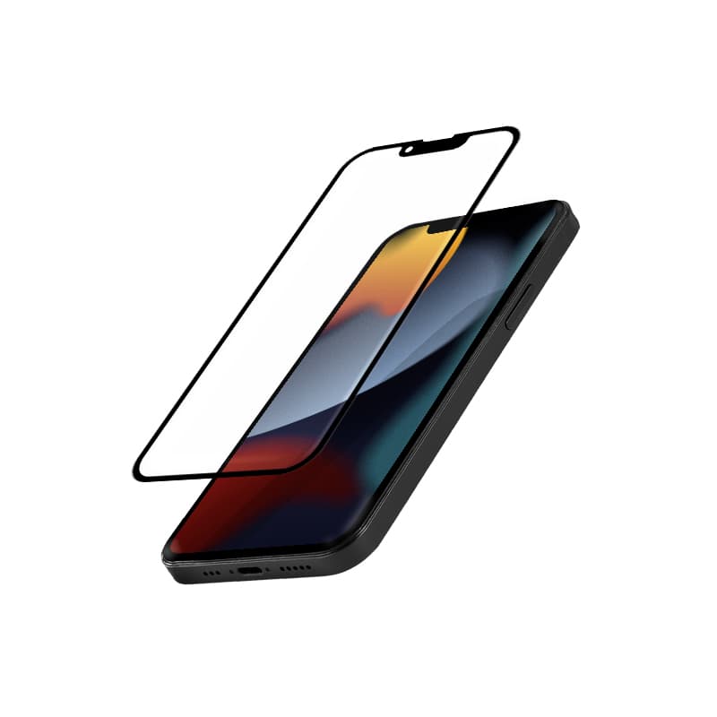 Crong Anti-Bacterial 3D Armor Glass – 9H tempered glass for the entire iPhone 13 mini screen + installation frame 2