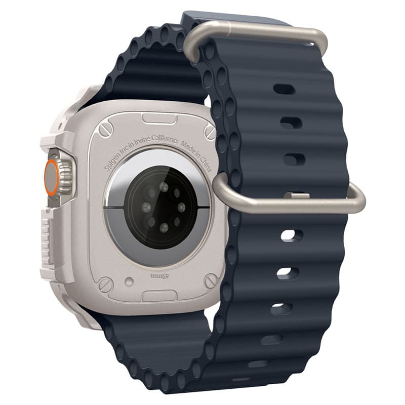 Spigen Rugged Armor - Case for Apple Watch Ultra 1/2 49mm (Dune Beige) 4