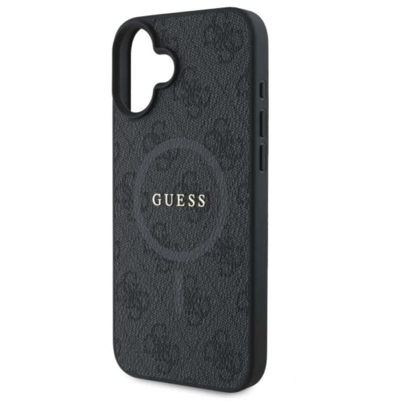 Guess 4G Ring Classic Logo MagSafe - Case for iPhone 16 (black) 6