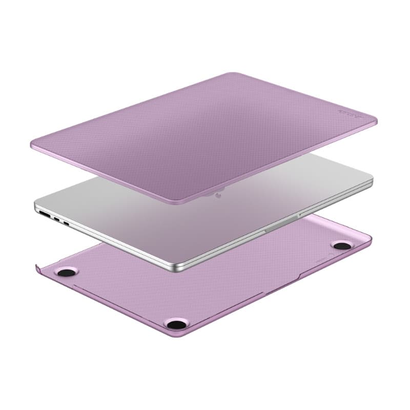 Incase Hardshell Case for MacBook Air 13,6” M4 (2025) / M3 (2024) / M2 (2022) (Dots/Ice Pink)
