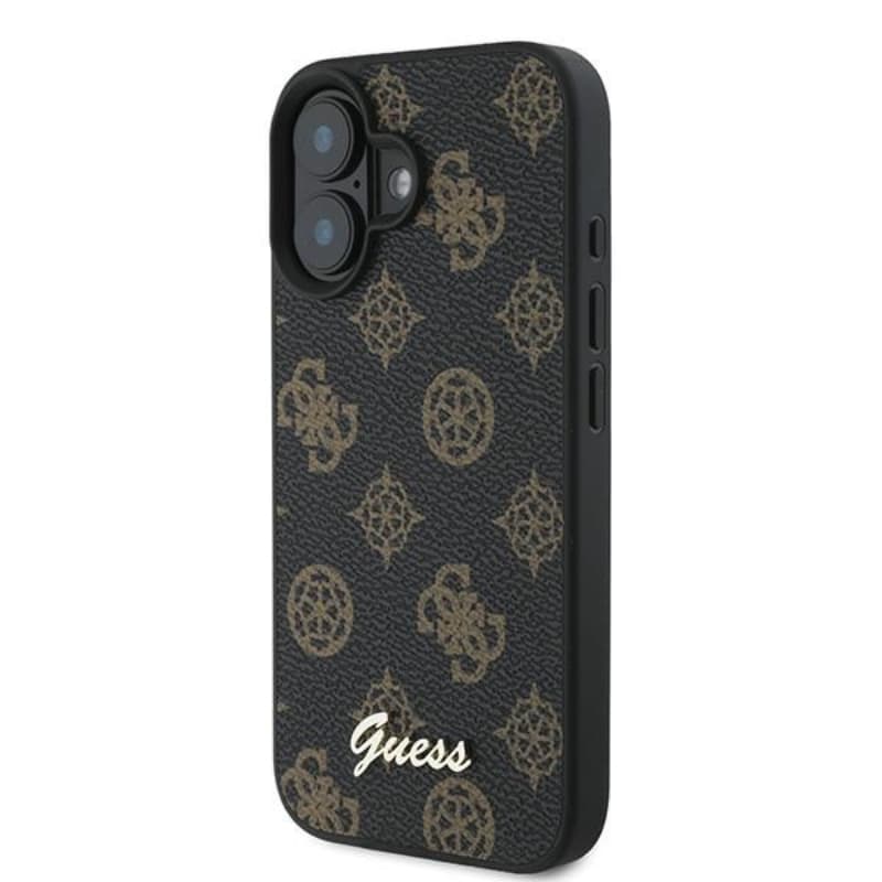 Guess Peony Script MagSafe - Case for iPhone 16 Plus (black) 2