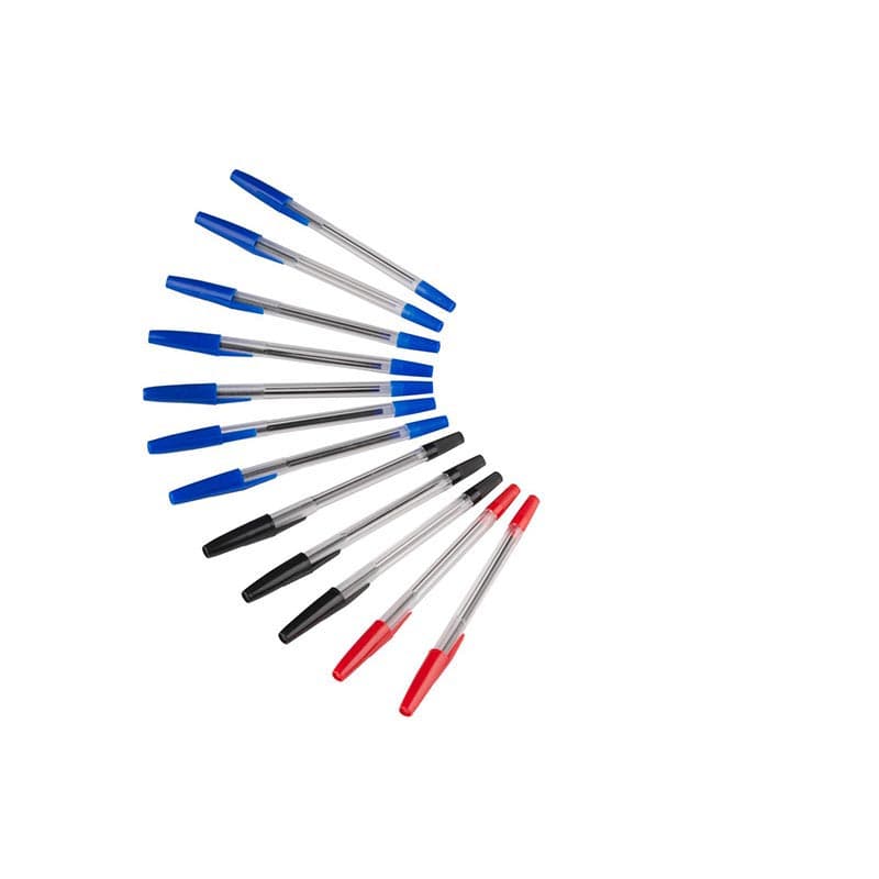 Topwrite - Ballpoint pen set 10 pcs. (Blue/Black/Red) 1