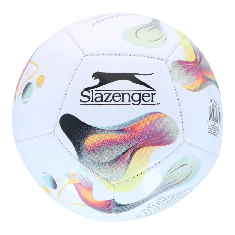 Slazenger - Mini Training Football for Kids 12 Panels Size 2 (White/Yellow) 1