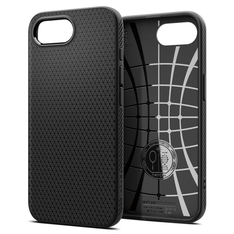 Spigen Liquid Air - Case for iPhone 17e / 16e (Matte Black) 7