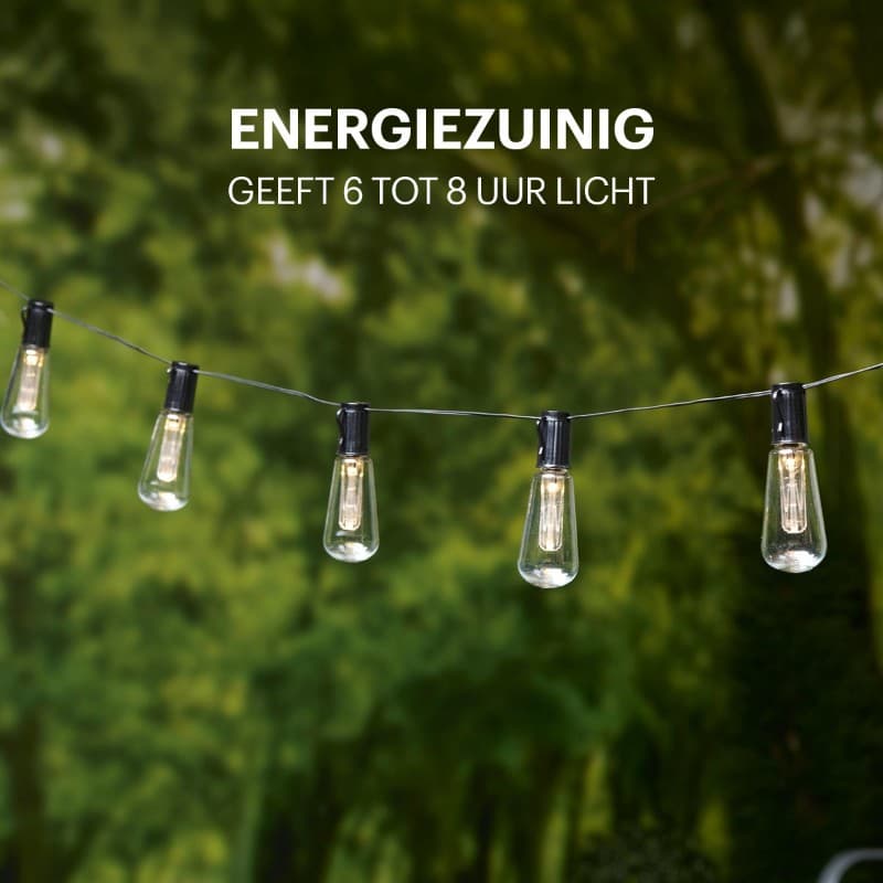 Grundig - Solar Garden LED Lights 3.35 m 5