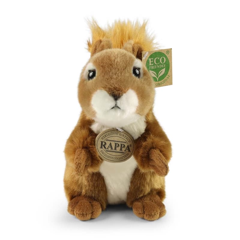 Rappa - Plush Realistic Toy Squirrel 20 cm Eco-Friendly 2