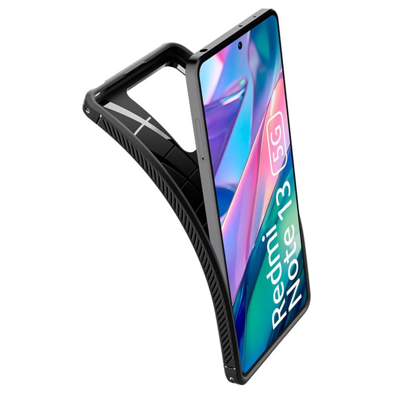 Spigen Rugged Armor - Case for Xiaomi Redmi Note 13 5G (Matte Black) 7