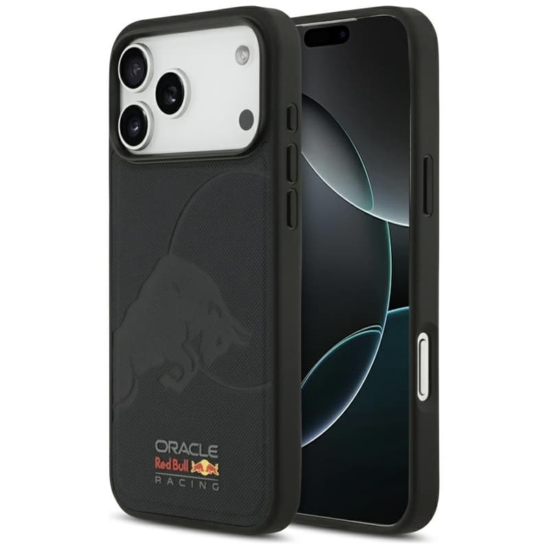 Red Bull Meshed Debossed Bull MagSafe - iPhone 17 Pro Max Case (Navy Blue)