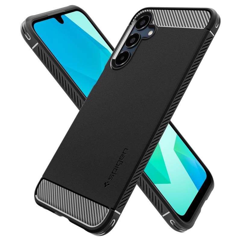 Spigen Rugged Armor - Etui do Samsung Galaxy A16 4G/5G (Matte Black) 7