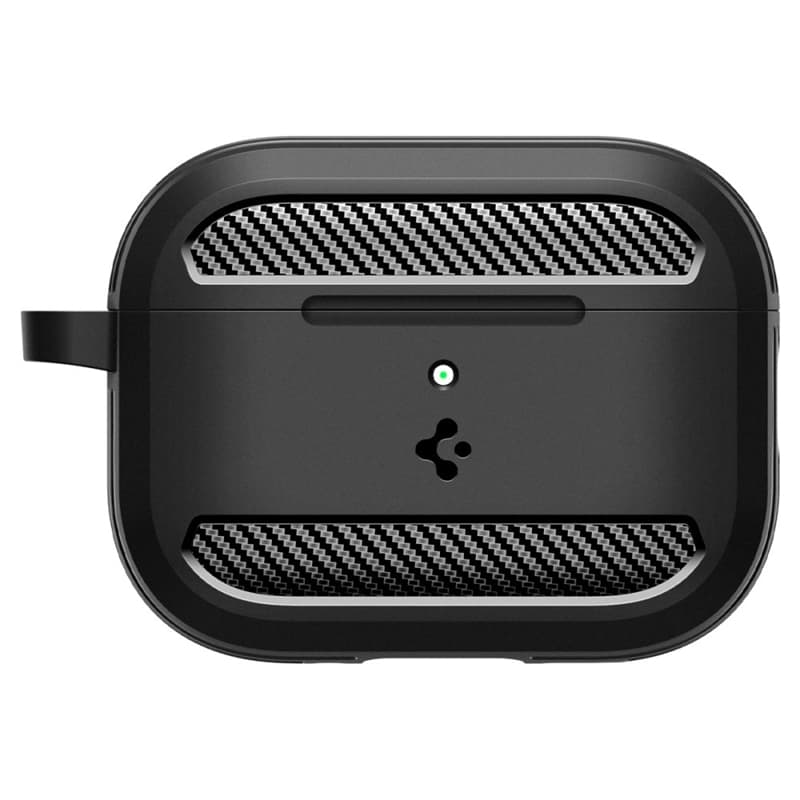 Spigen Rugged Armor - Case for Apple AirPods Pro 3 (Matte Black) 2