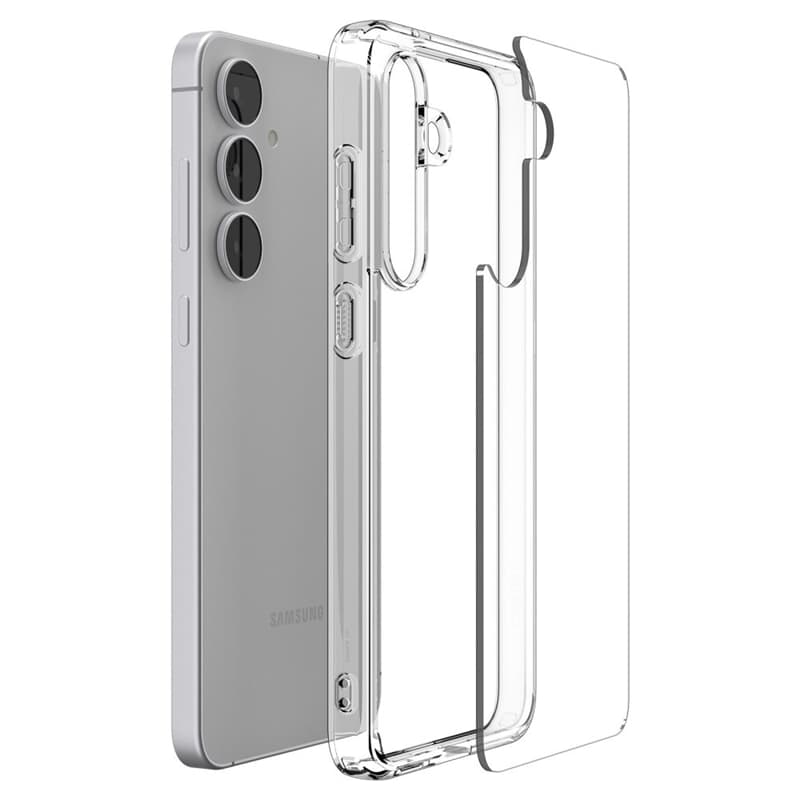 Spigen Ultra Hybrid - Case for Samsung Galaxy S25 FE (Crystal Clear) 7