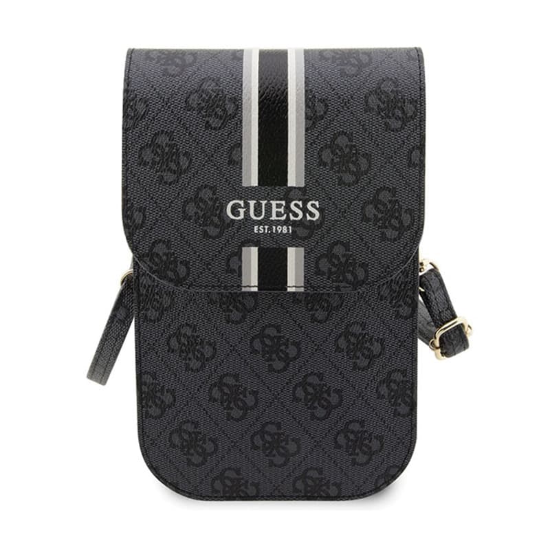 Guess 4G Stripes - Crossbody phone bag (black) 2
