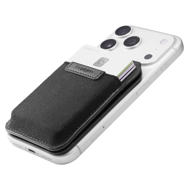 Spigen Slim Fold S314-4 MagSafe - Magnetic Wallet with Stand Function (Black) 3