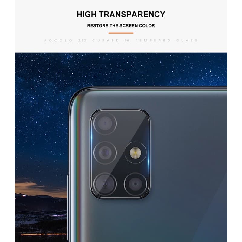 Mocolo Camera Lens - Protective glass for Samsung Galaxy A71 8