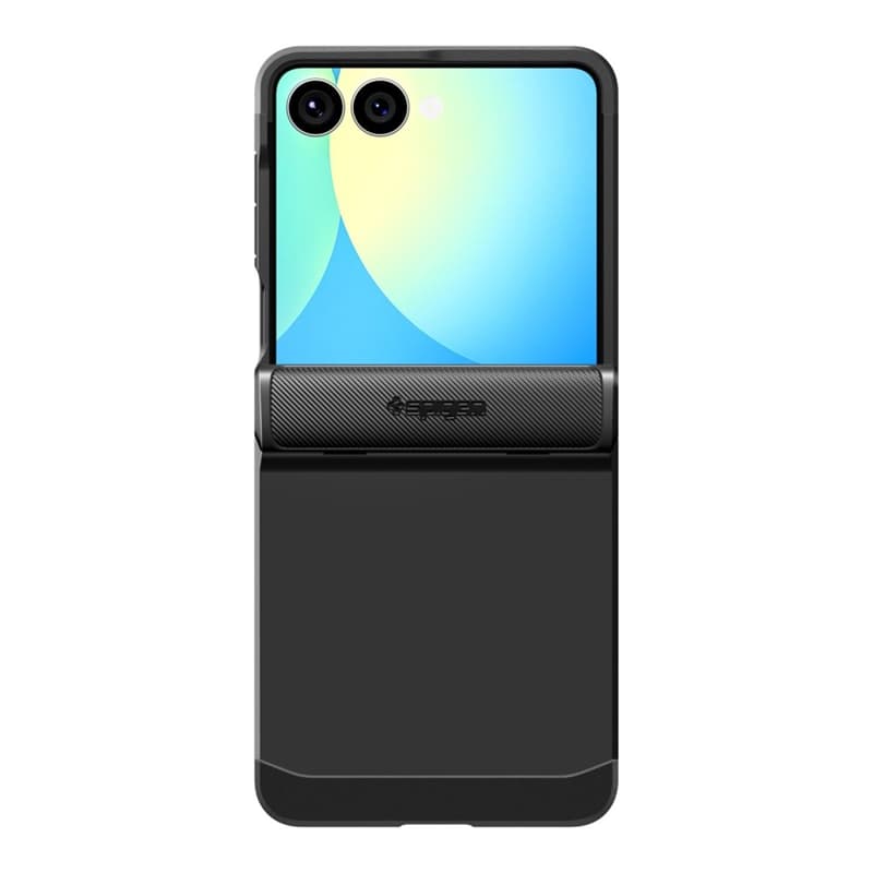 Spigen Slim Armor Pro Mag MagSafe - Case for Samsung Galaxy Z Flip 7 (Black) 2