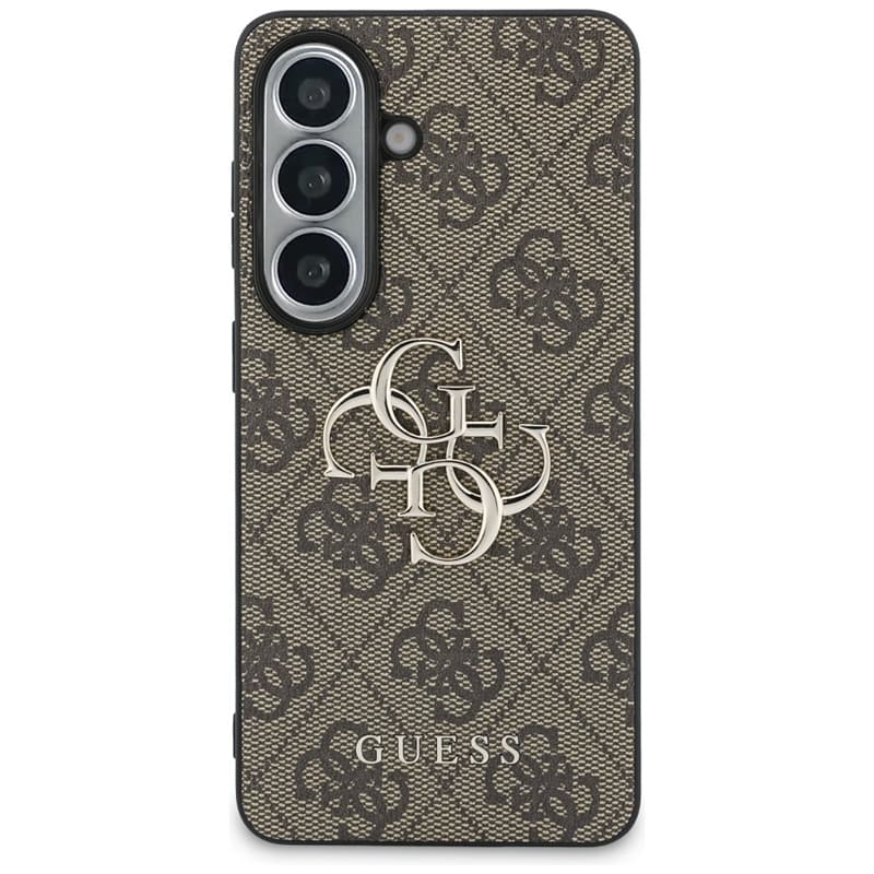 Guess 4G Big Metal Logo - Samsung Galaxy S26 Case (Brown) 3