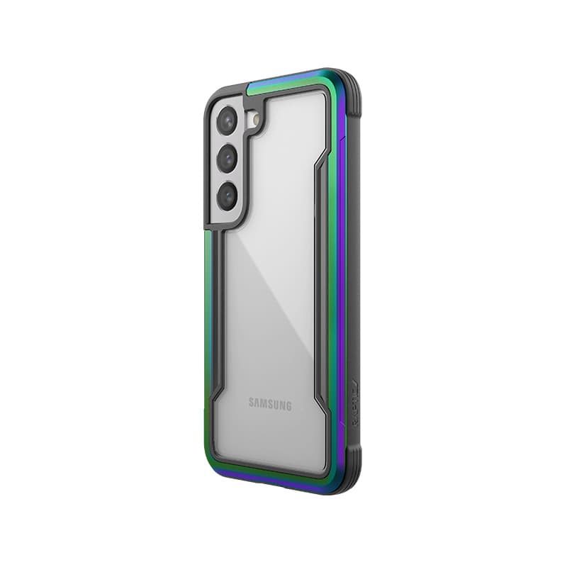 X-Doria Raptic Shield Pro - Case for Samsung Galaxy S22 5G (Antimicrobial Protection) (Iridescent) 3