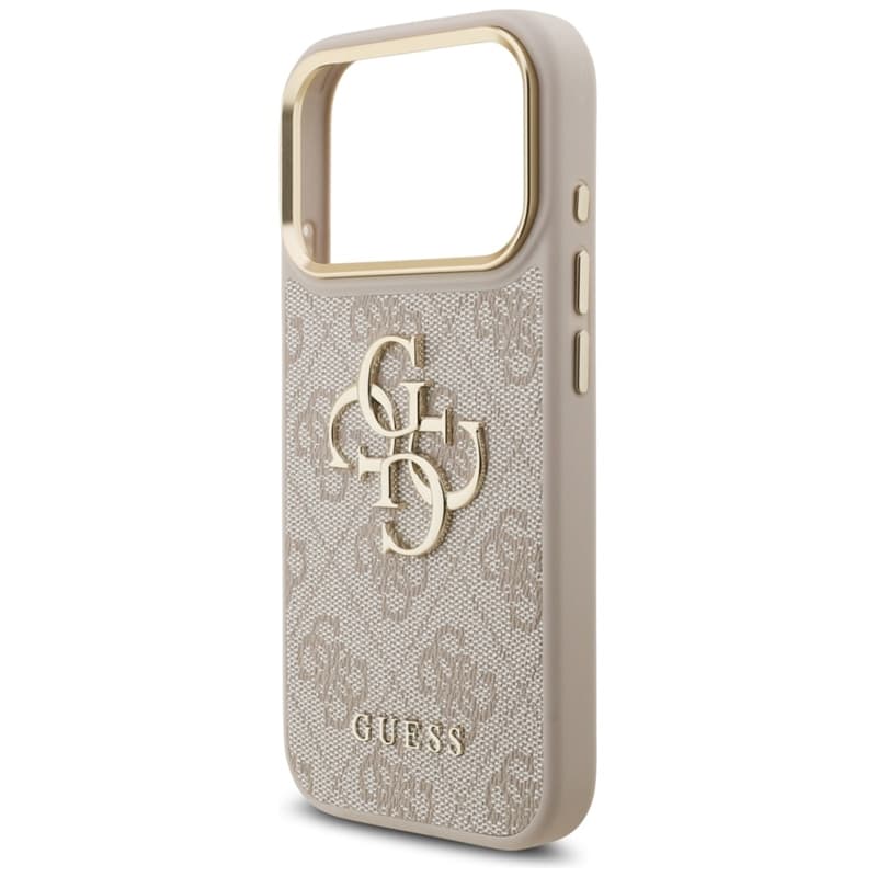 Guess 4G Big 4G Classic Logo - Case iPhone 17 Pro (Pink / Gold) 6