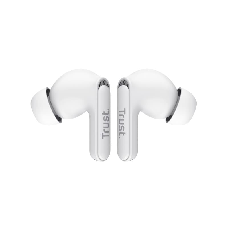 Trust Yavi - Wireless In-Ear Bluetooth TWS Earbuds with Charging Case & ENC (White) 8