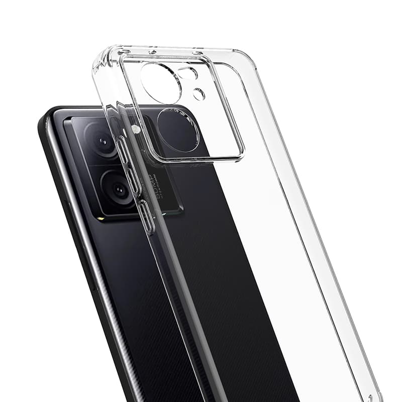 Crong Crystal Shield Cover - Xiaomi 13T / 13T Pro Case (Transparent) 3