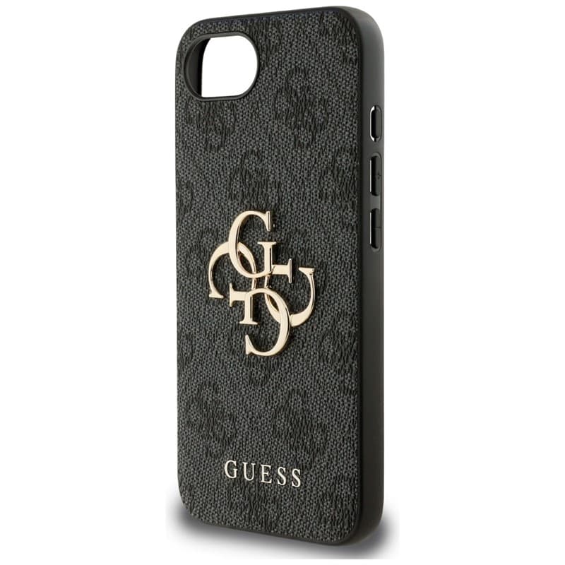 Guess 4G Big Logo - Case for iPhone 16e (black) 6