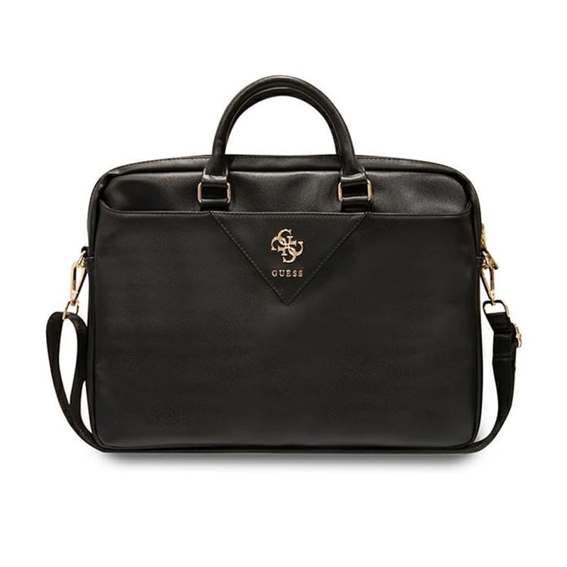 Guess Triangle 4G Computer Bag - Laptop bag 15" / 16" (black)