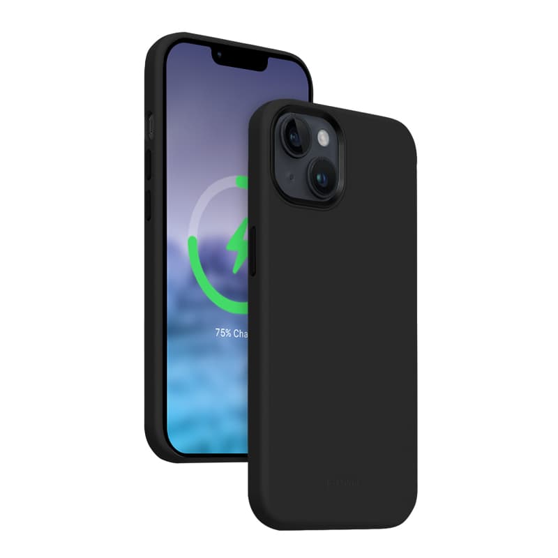 Crong Color Cover LUX Magnetic - iPhone 15 Plus MagSafe Case (Black) 1