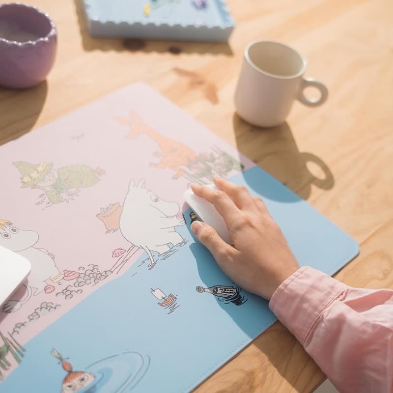 Moomins - XL Eco-Leather Desk Mat 60 x 35 cm 7