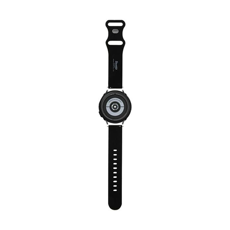 Hello Kitty Silicone Kitty Head - Universal strap for smartwatch 20 mm (black) 2