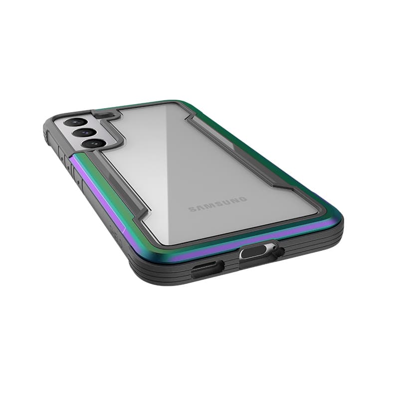 X-Doria Raptic Shield Pro - Case for Samsung Galaxy S22 5G (Antimicrobial Protection) (Iridescent) 4