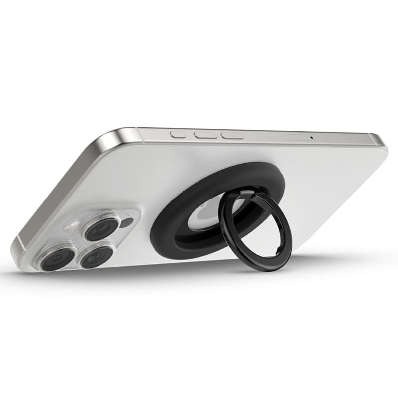 Spigen Nano Pop MagSafe Phone Ring - Finger holder with stand function (Black Sesame) 7