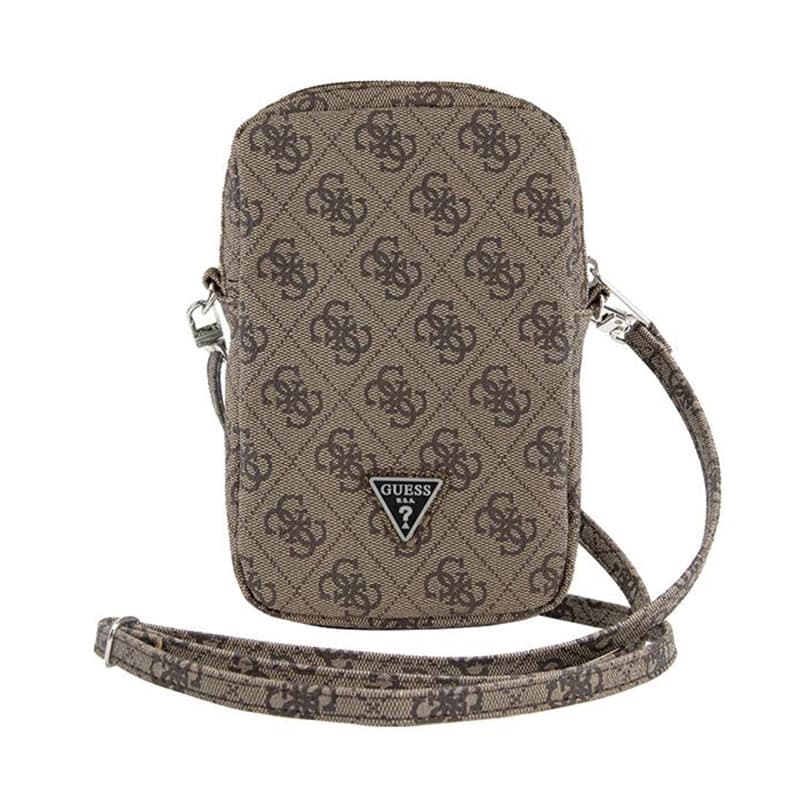 Guess Zip 4G Triangle - Phone bag (brown) 2